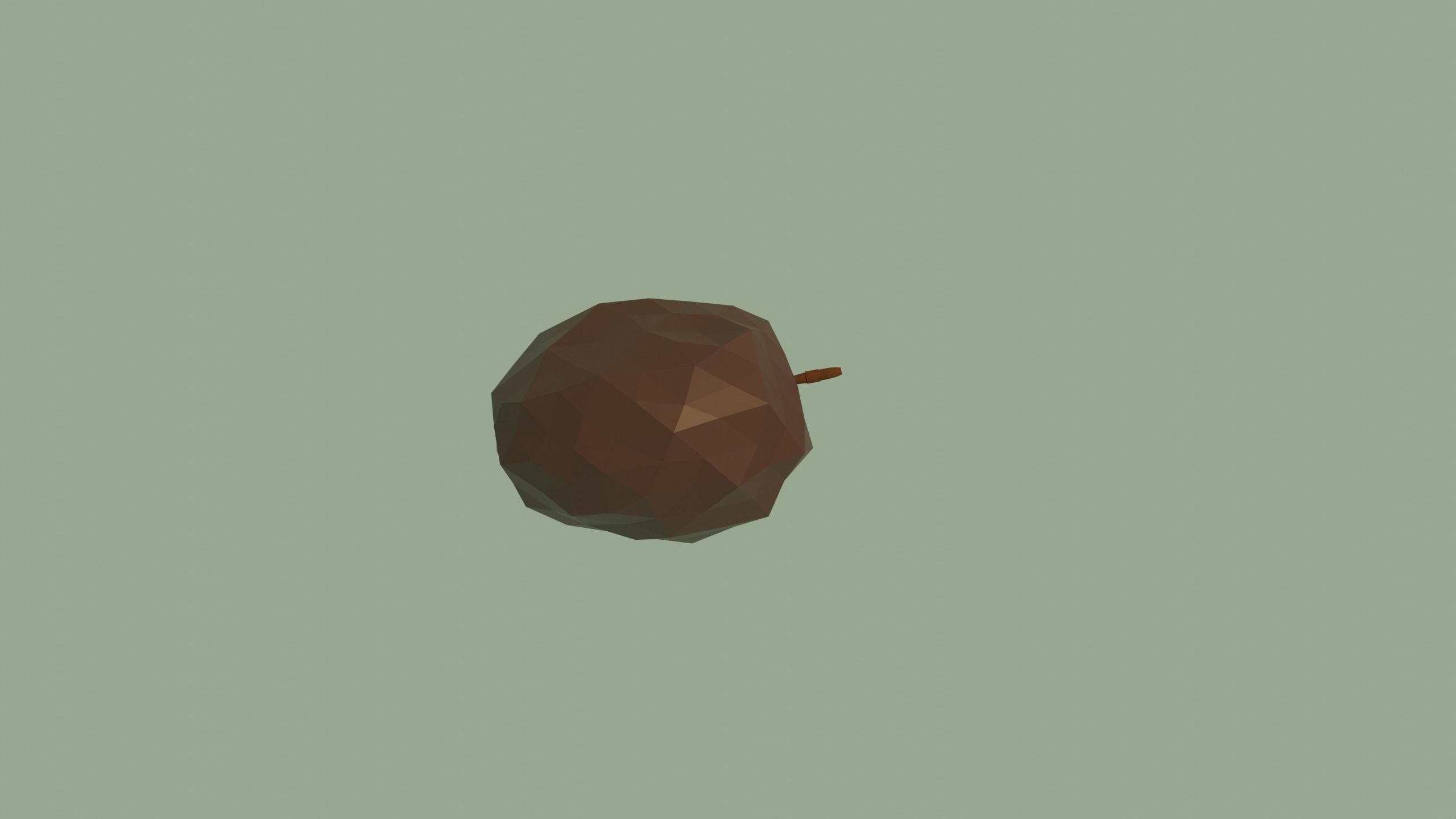 Low Poly Fruit  Low-poly 3D model_10