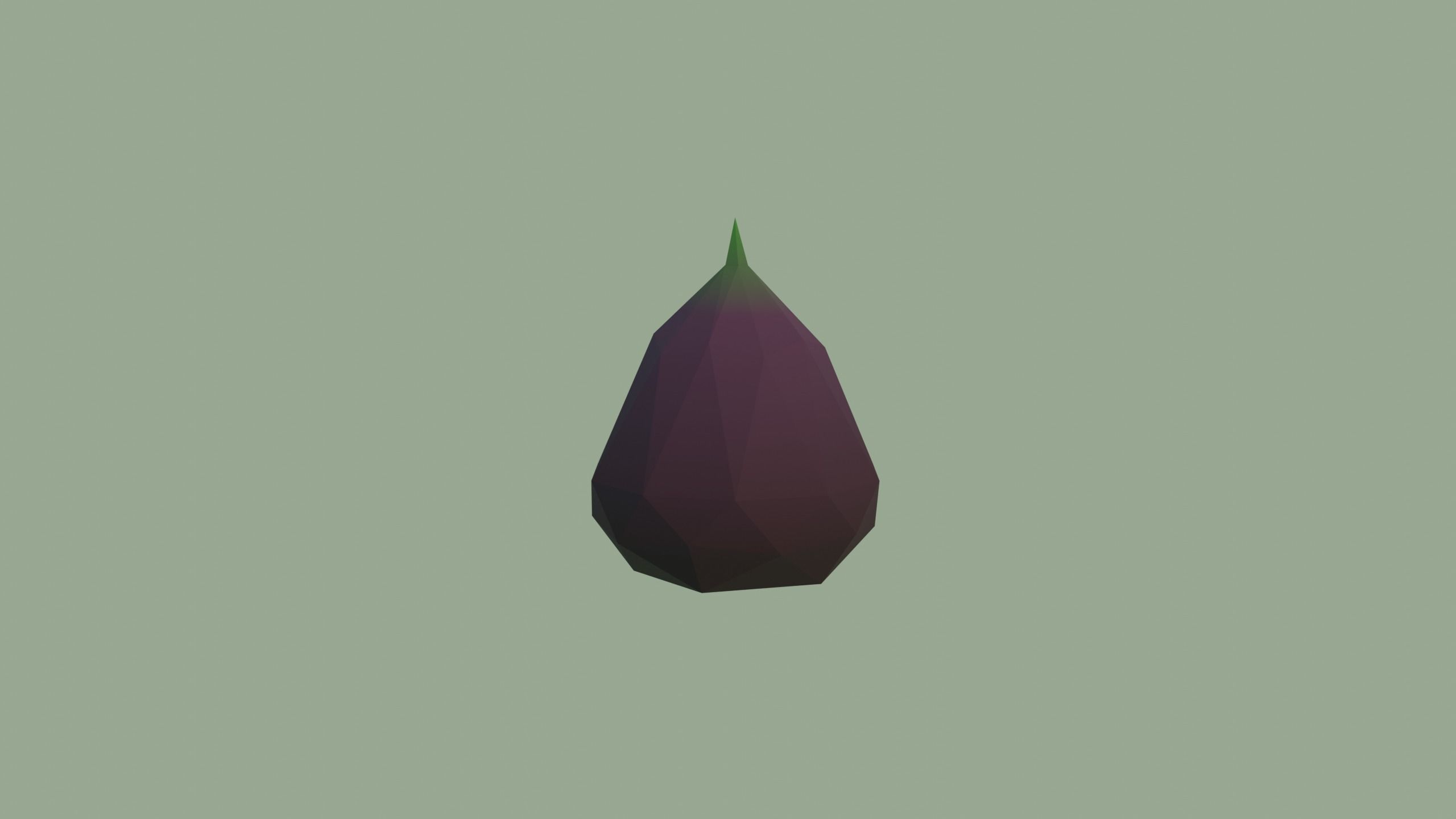 Low Poly Fruit  Low-poly 3D model_9