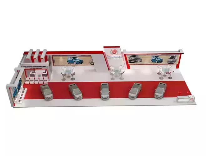 Booth Exhibition Stand a108b