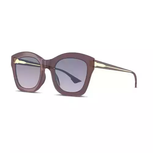 Dior - DIORIZON2 Sunglasses  Low-poly 3D model