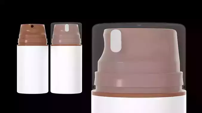 Airless Pump Bottle Cosmetic