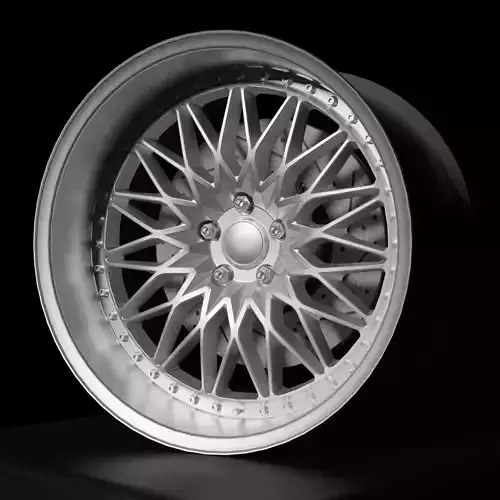 VS XV - Wheels - Game Ready Low-poly 3D model