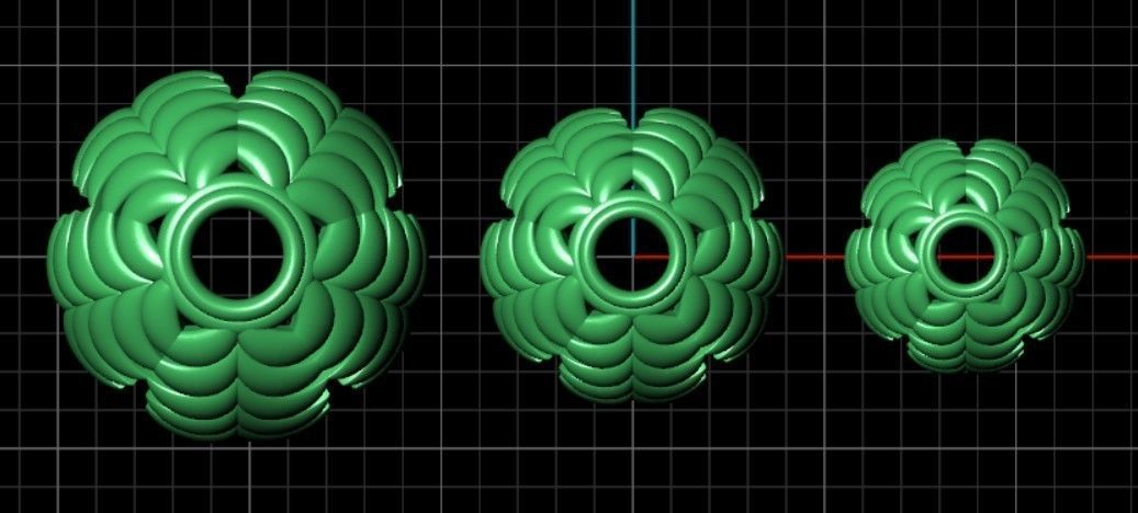 50 Beads 3D print model_1