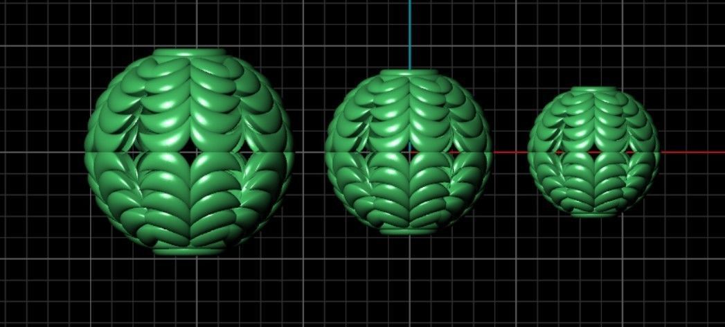 50 Beads 3D print model_2