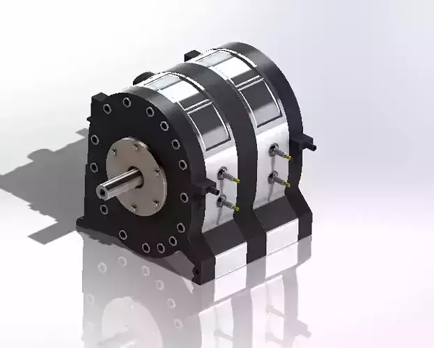 Wankel Engine Design 3D model