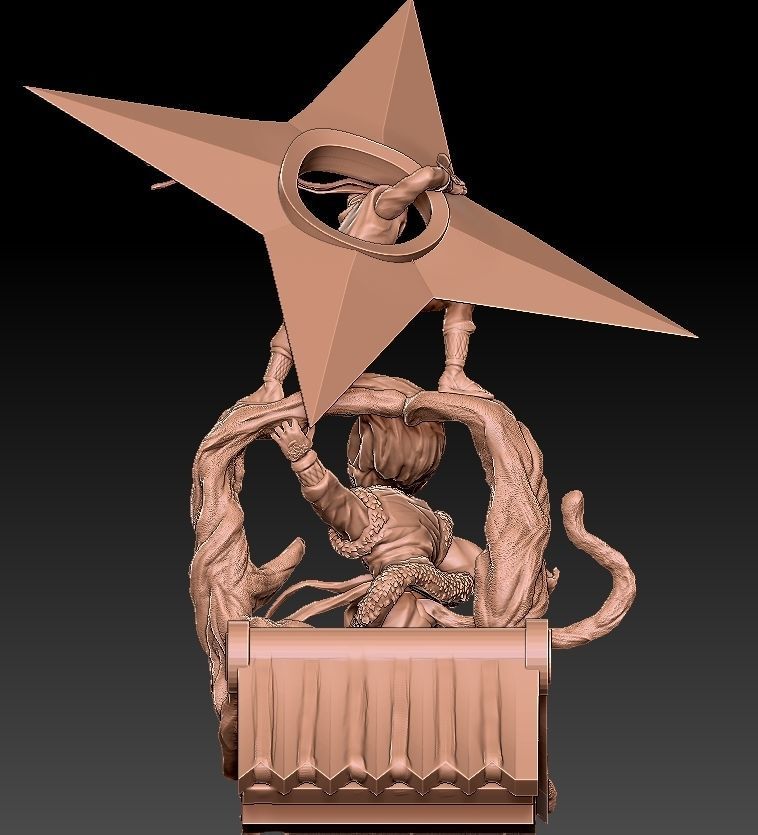 SONDAYME HOKAGUE-SARUTOBI Y EMMA 3D print model_3