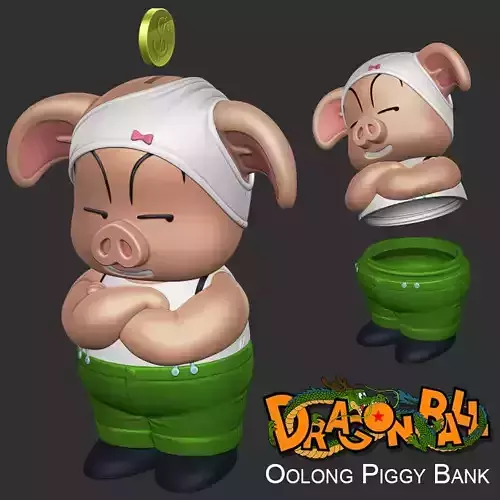 Oolong Piggy Bank - Dragon Ball 