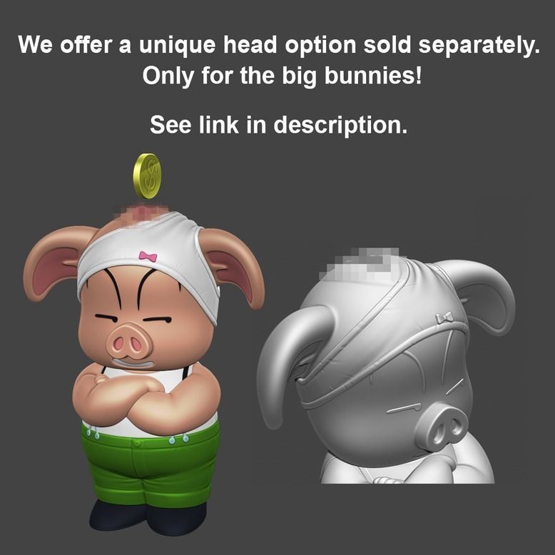 Oolong Piggy Bank - Dragon Ball 3D print model_3
