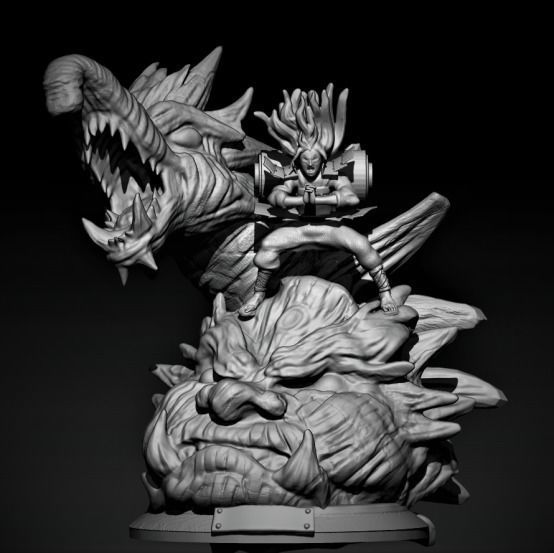 HASHIRAMA HOKAGE-NARUTO  3D print model_1