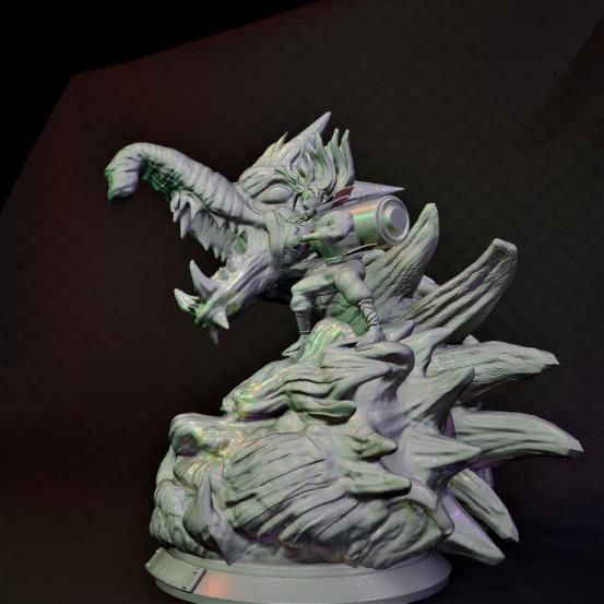 HASHIRAMA HOKAGE-NARUTO  3D print model_5