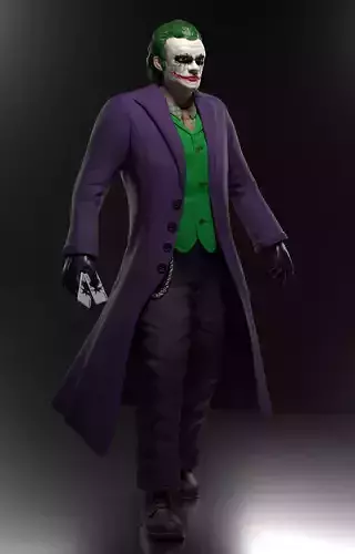 Joker from batman knight