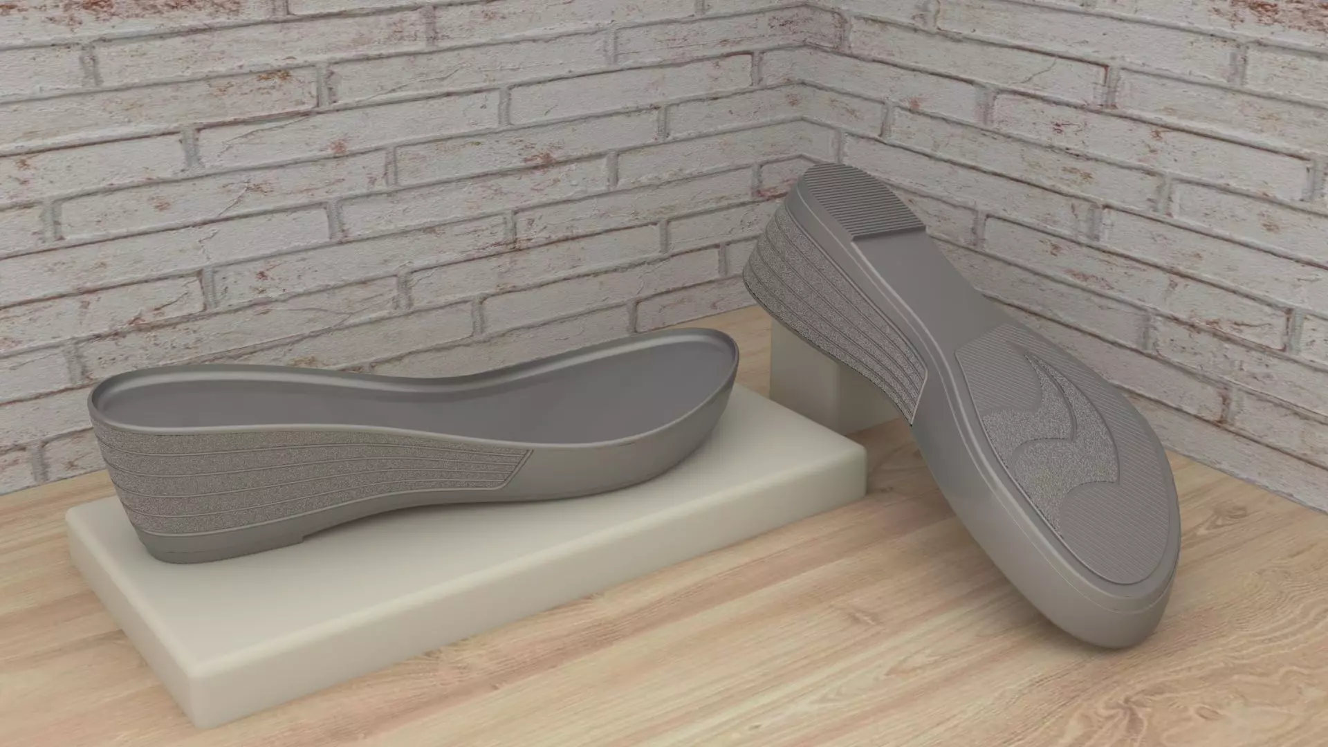 3D sole design for women 3D model_0