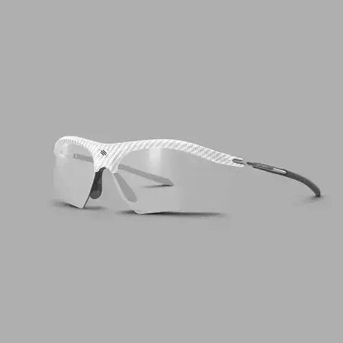 Rudy Project Rydon - WHITE CARBONIUM Sport glasses Low-poly 3D model