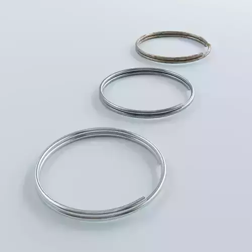 Key Ring Free 3D model