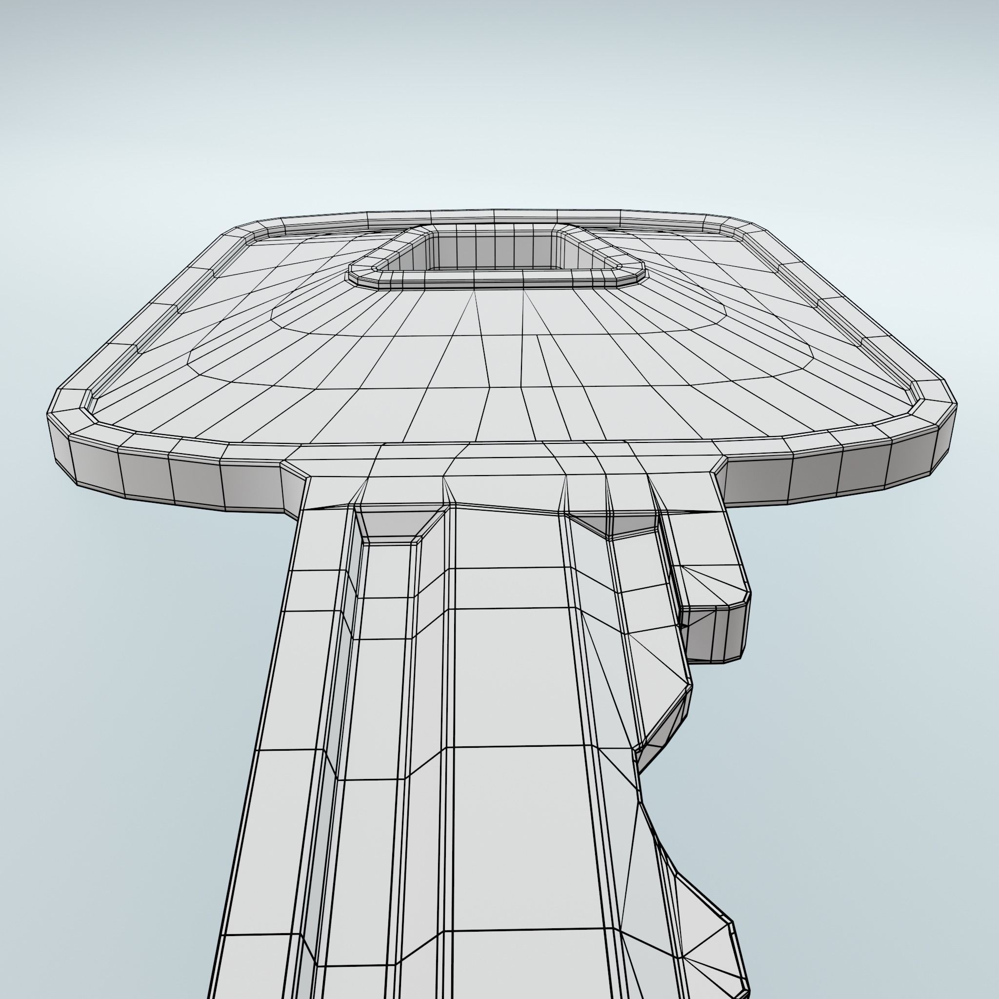 Key 2 metal 3D model_15