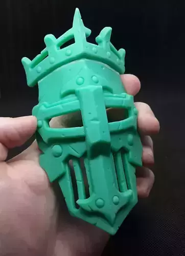 Knight mask 3d print 3D print model