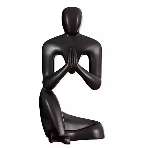  Handcrafted Wood Sculpture from Ghana