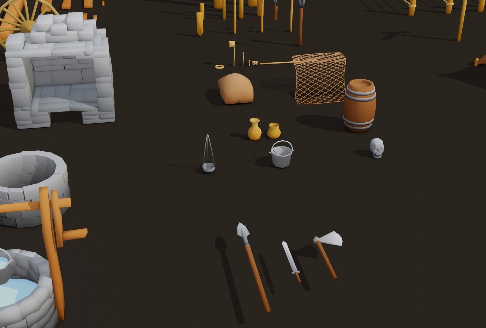 Assets pack 3D Model Collection_23