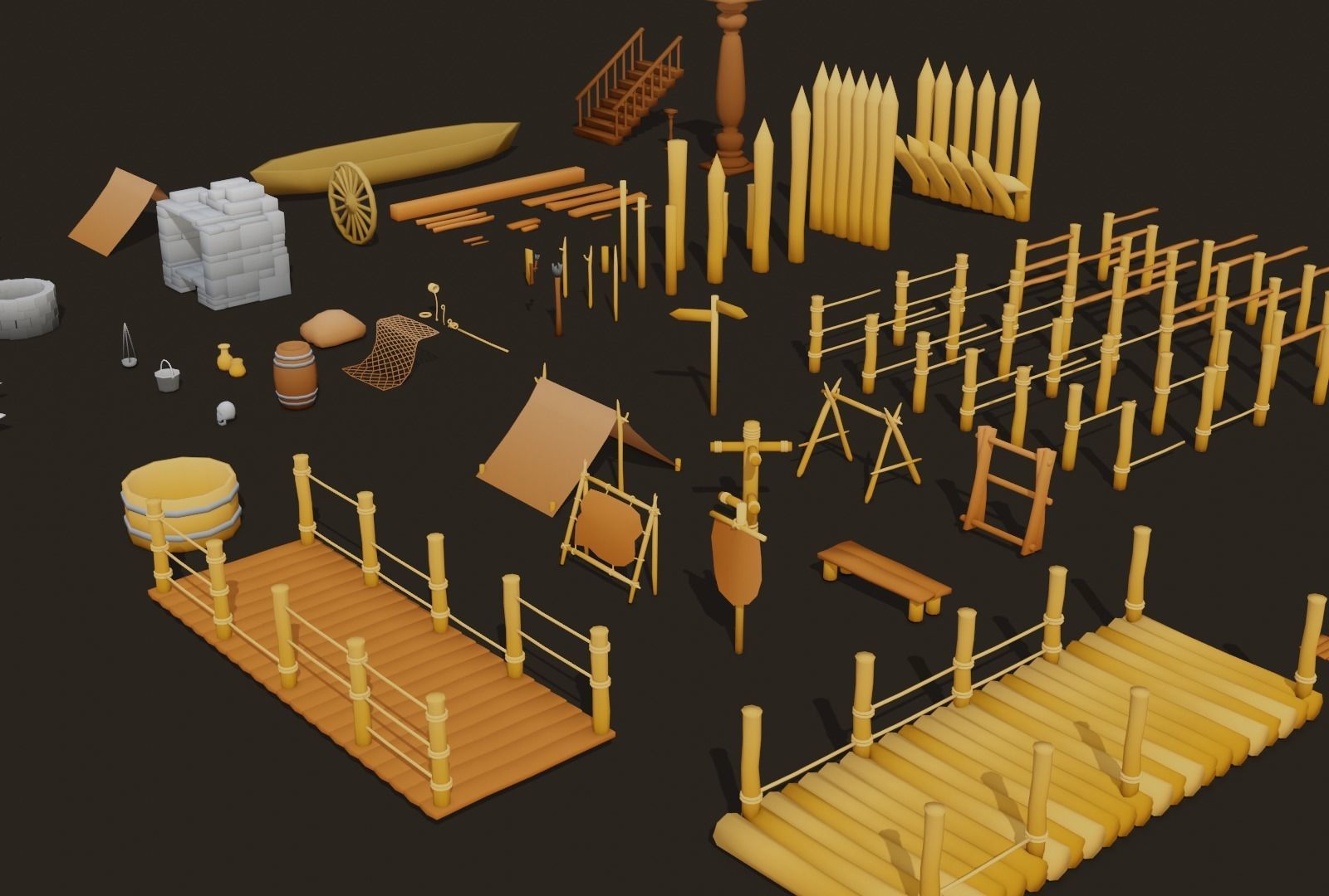 Assets pack 3D Model Collection_31