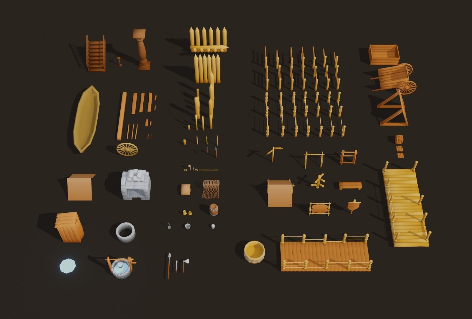 Assets pack 3D Model Collection_29