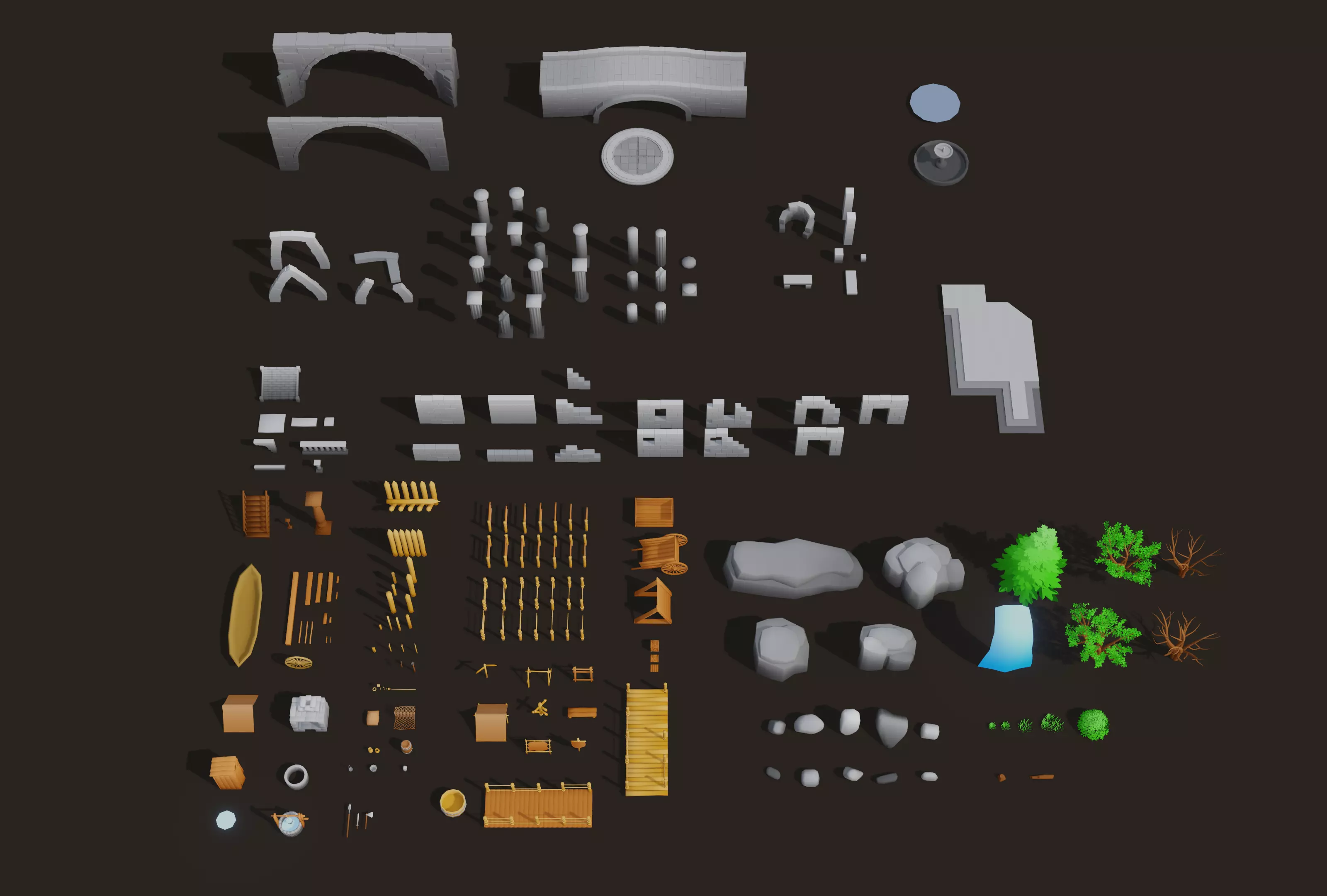Assets pack 3D Model Collection_0
