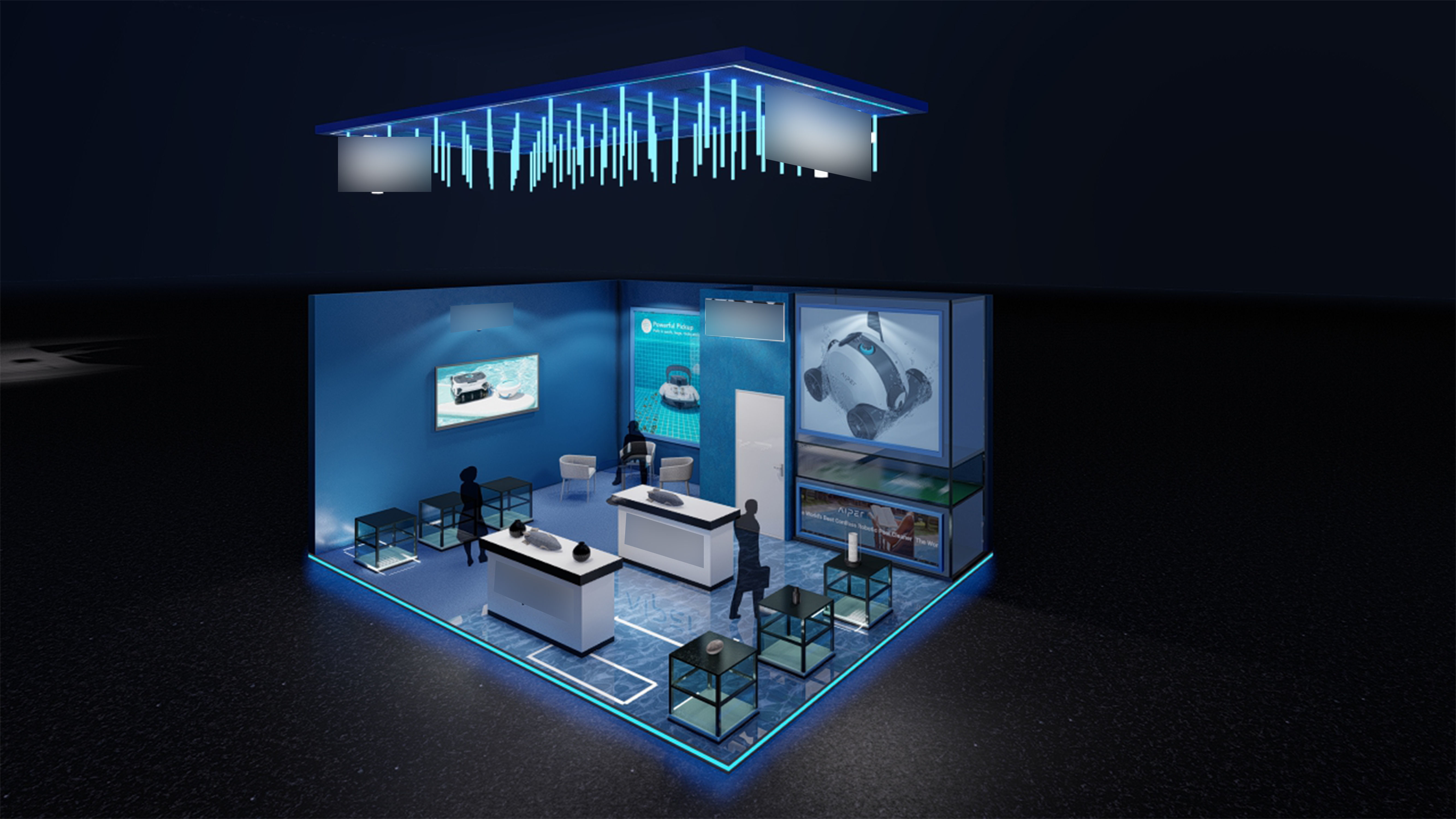 Exhibition Stand  3D model_4