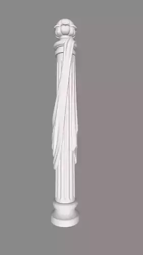 Pillar 006 3D Model 3D print model