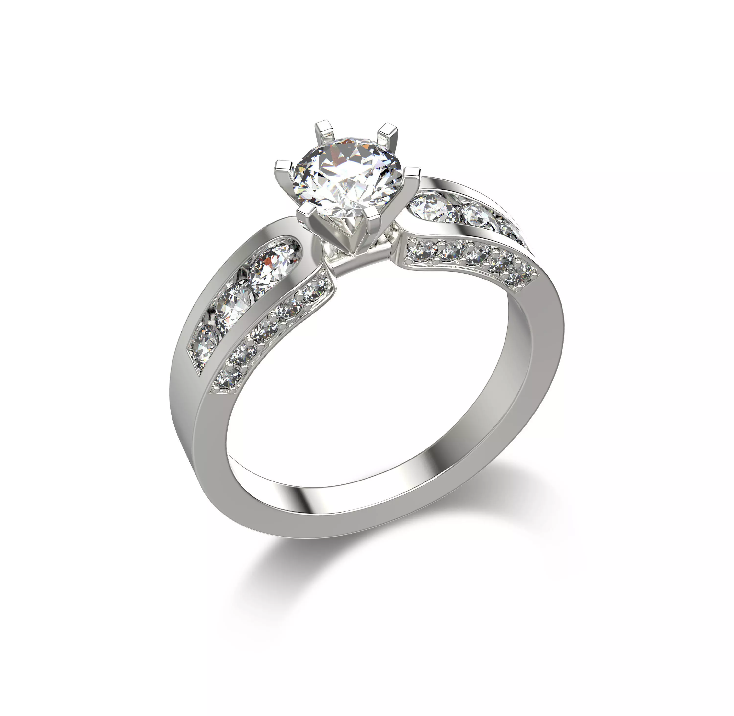 210609 R Classic engegment ring 3D print model