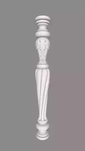 Pillar 007 3D Model 3D print model