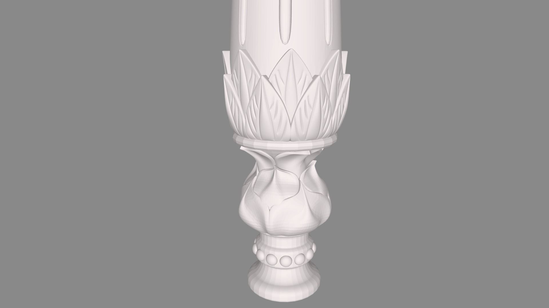 Pillar 009 3D Model 3D print model 3D print model_1