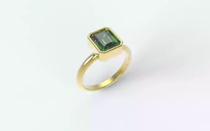 Tourmaline Solitaire
