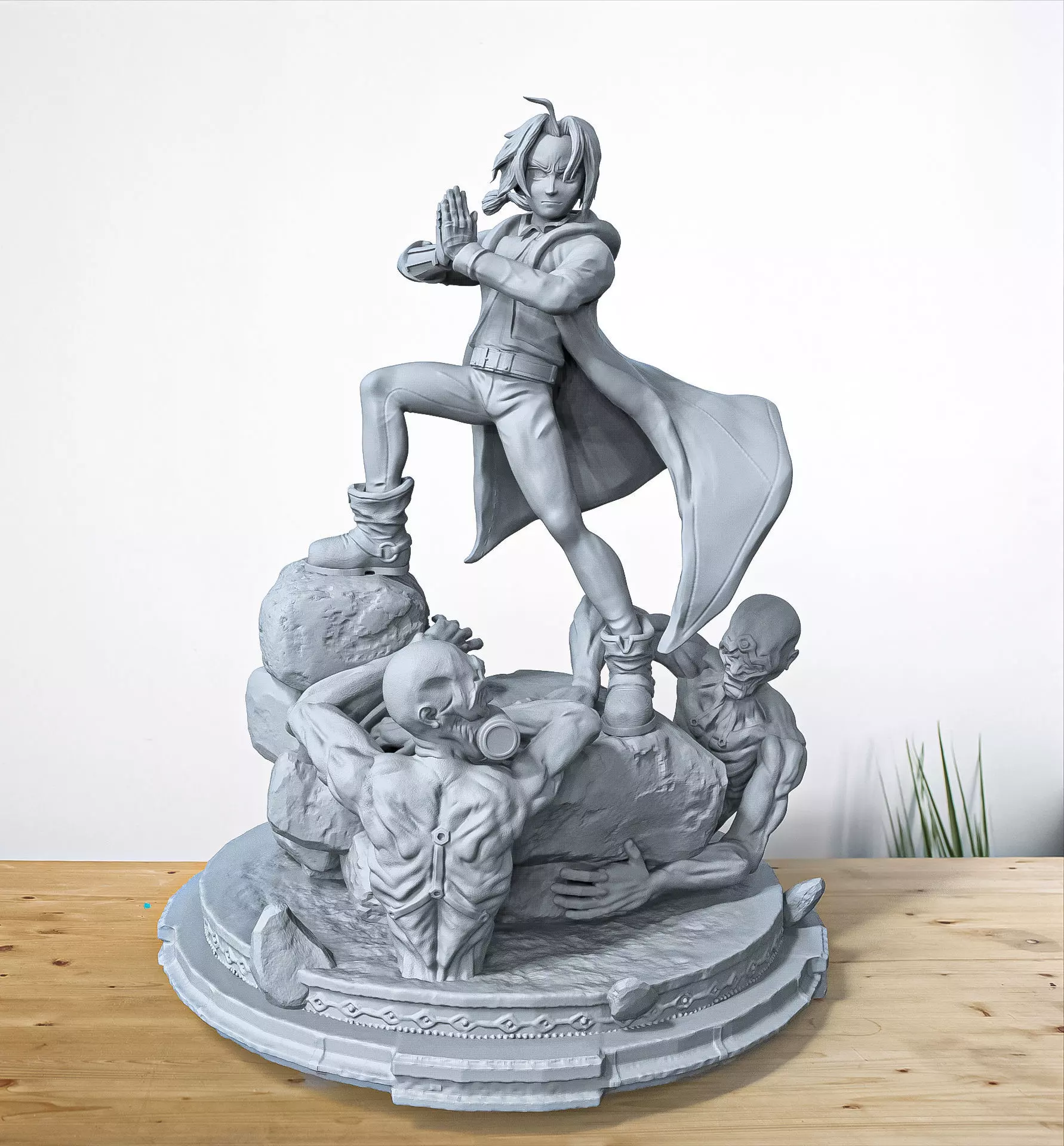 EDWARD ELRIC-FULL METAL ALCHEMIST  3D print model_0