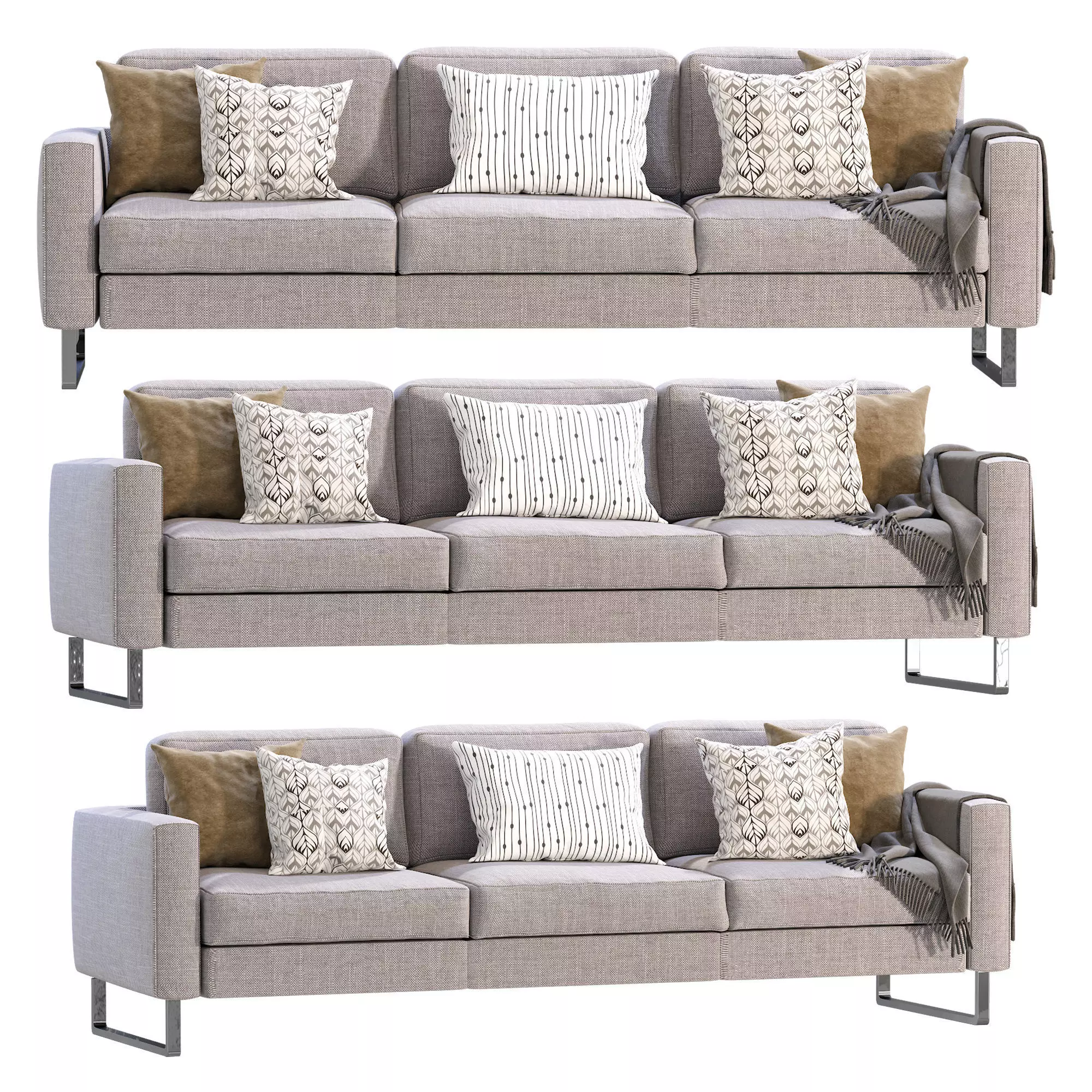 Sofa  Prostoria Elegance 3D model_0