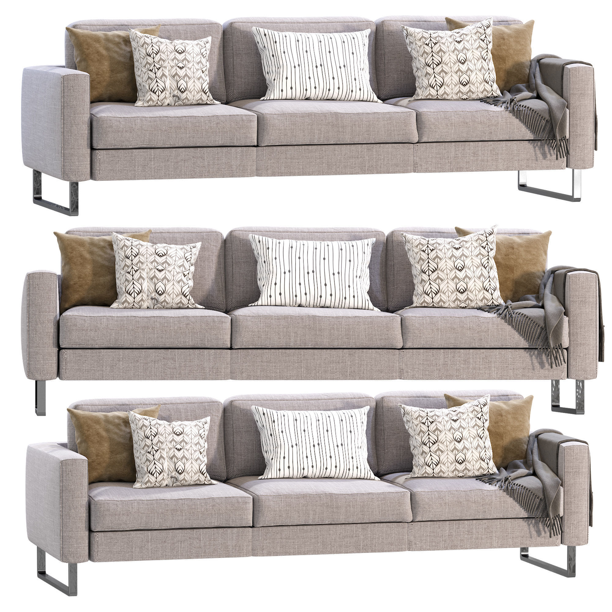 Sofa  Prostoria Elegance 3D model_1