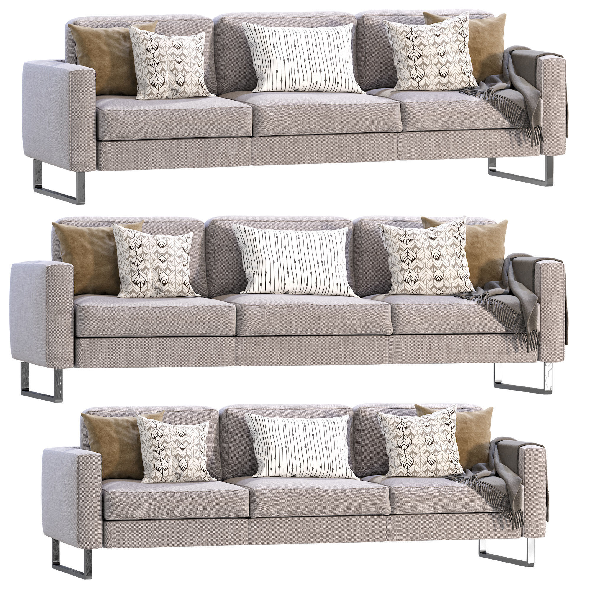 Sofa  Prostoria Elegance 3D model_2