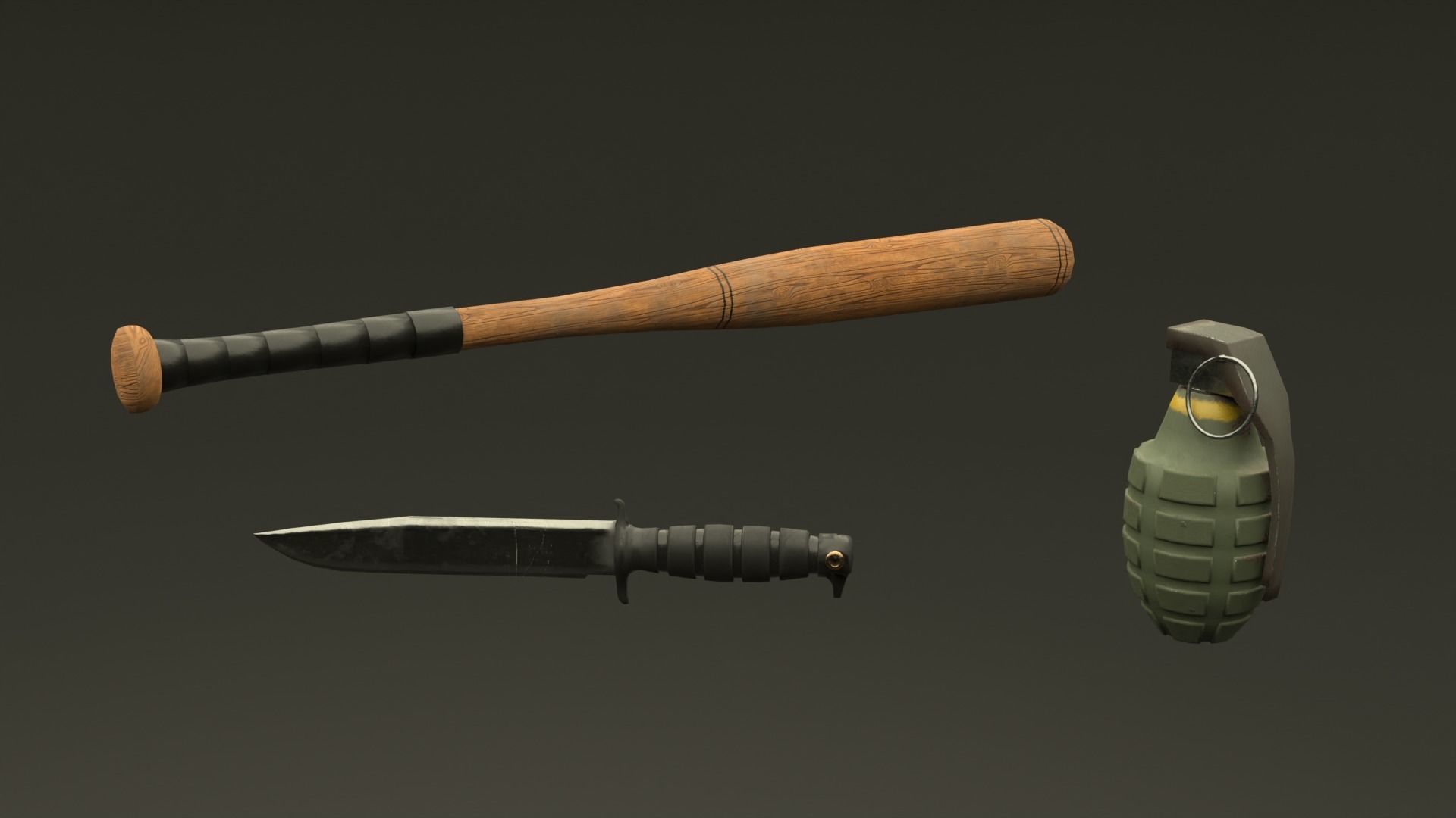 Biker Character  Low-poly 3D model_21