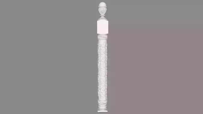 Pillar 010 3D Model 3D print model