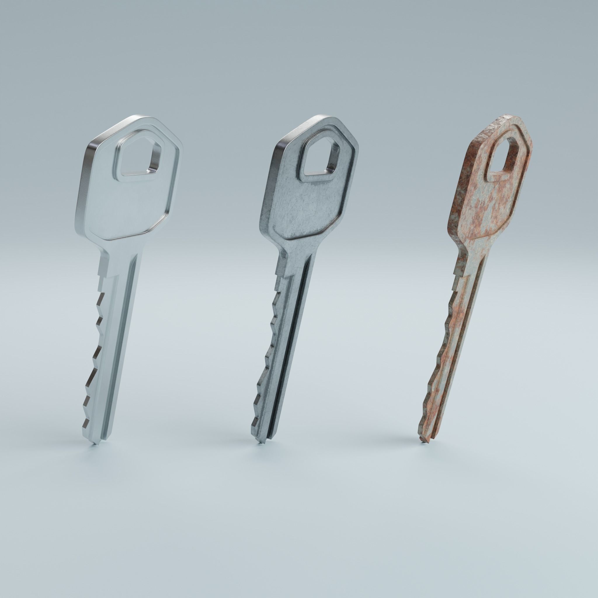 Key 6 3D model_10