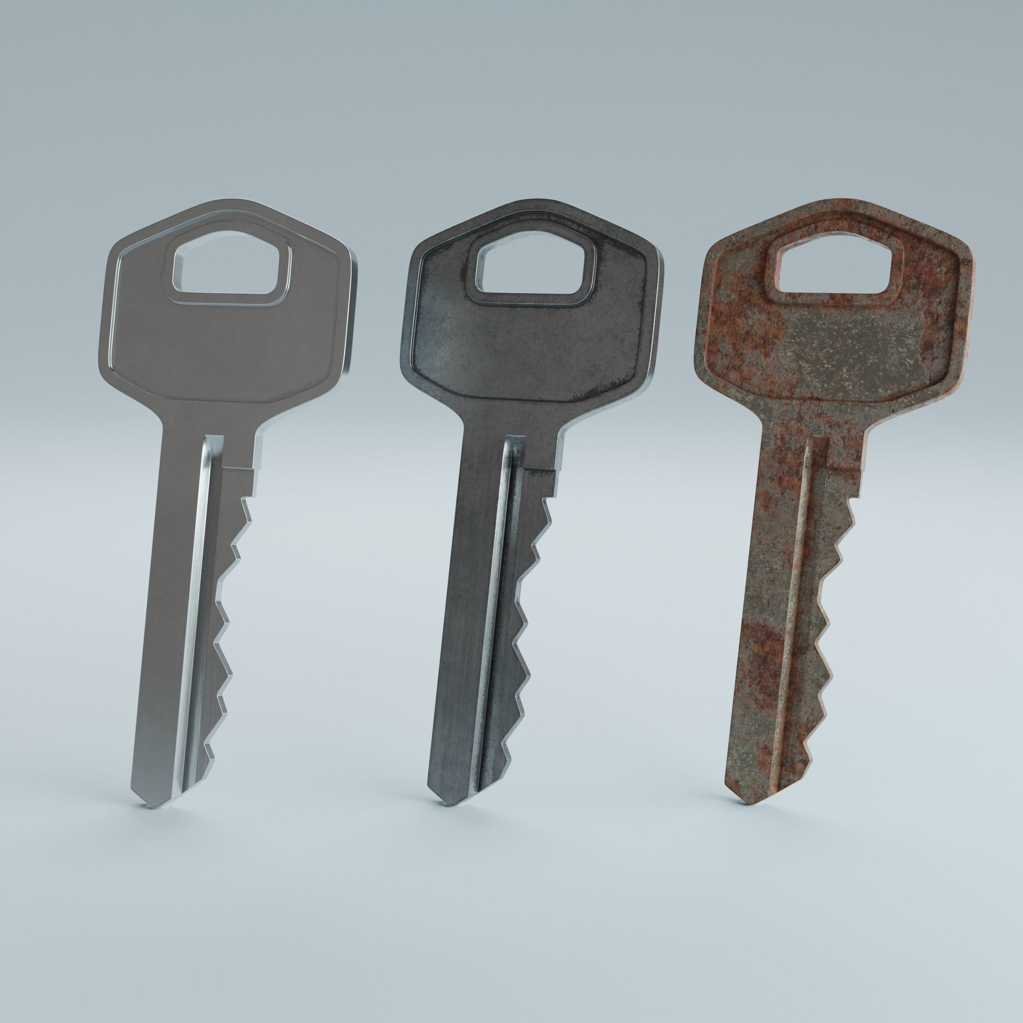 Key 6 3D model_12