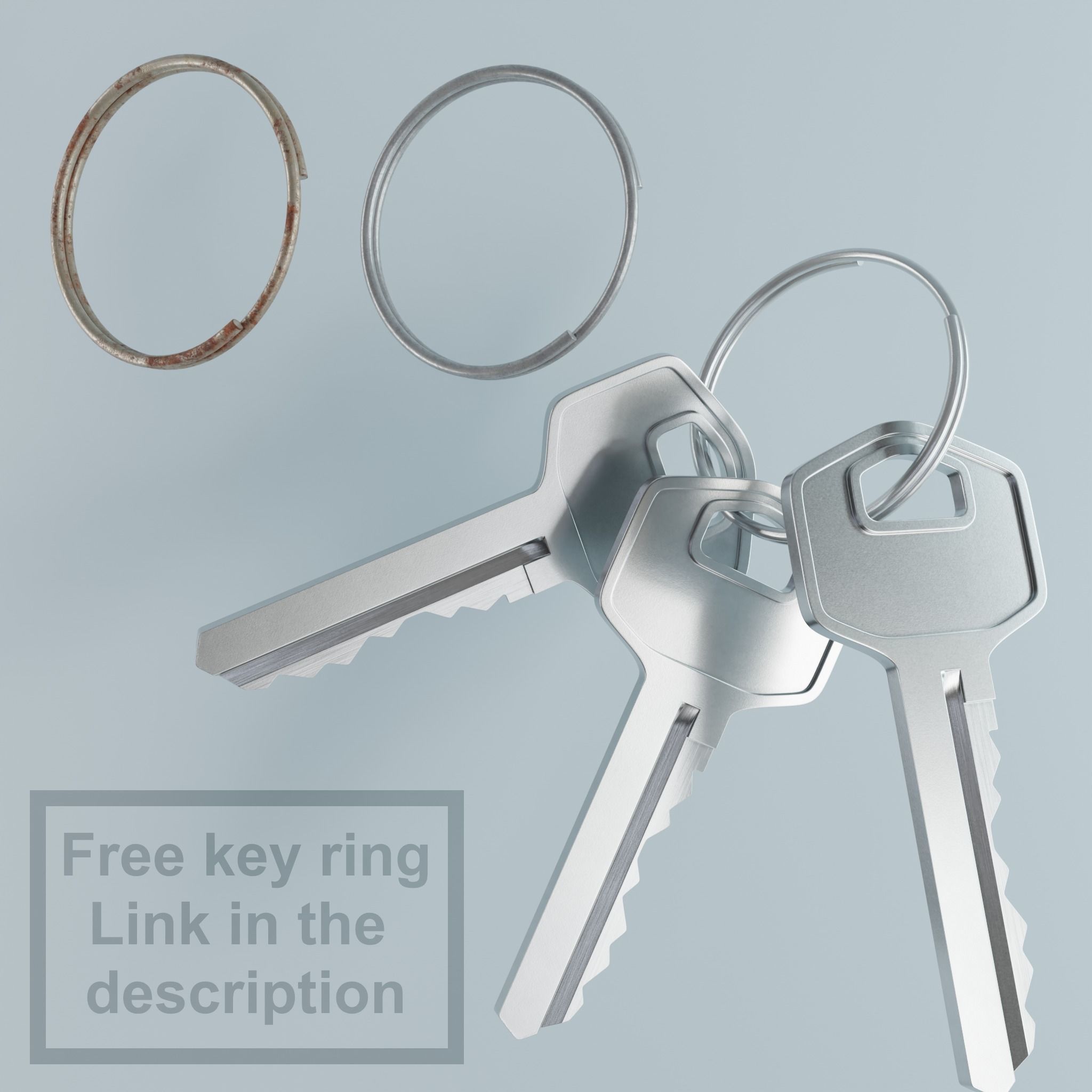 Key 6 3D model_18