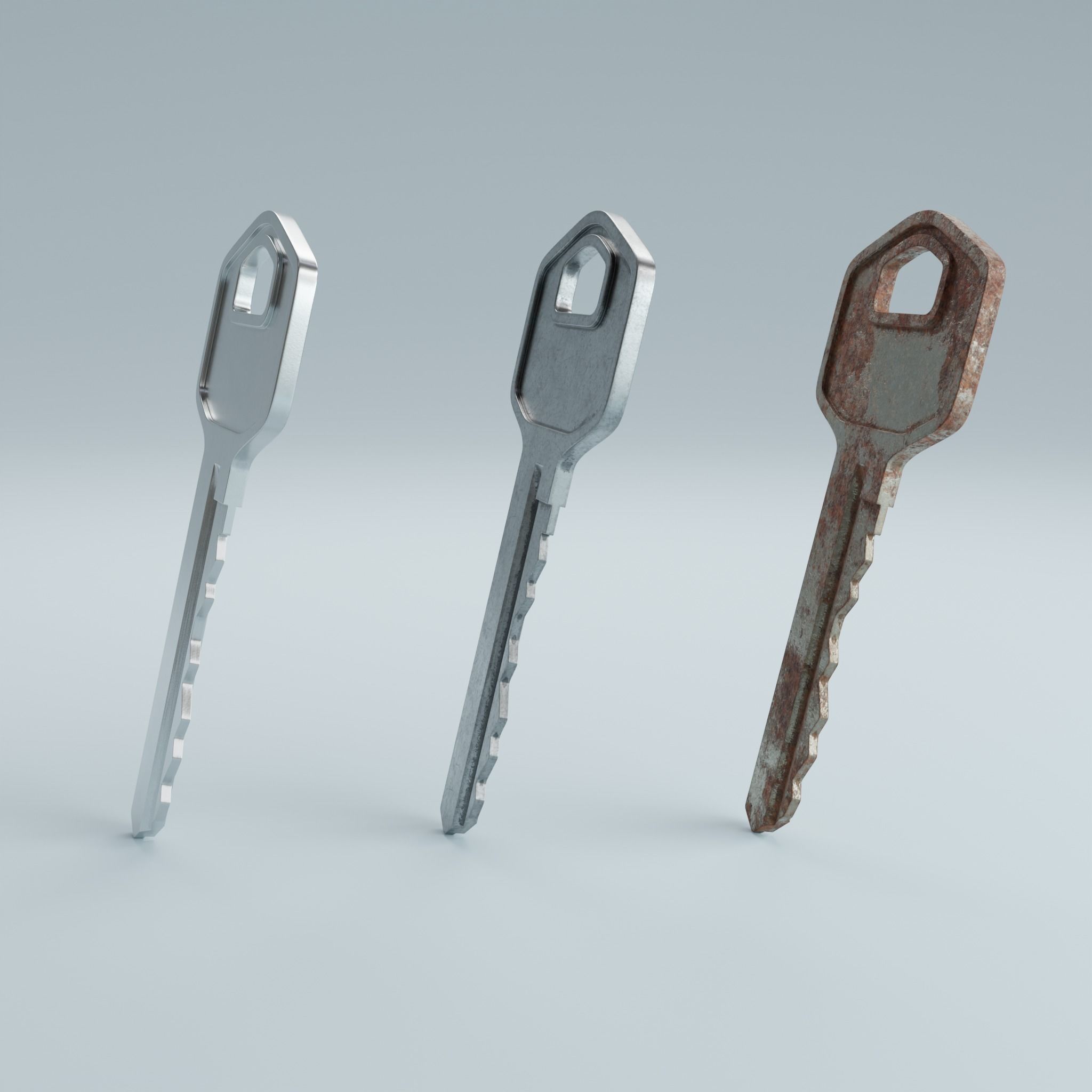 Key 6 3D model_11
