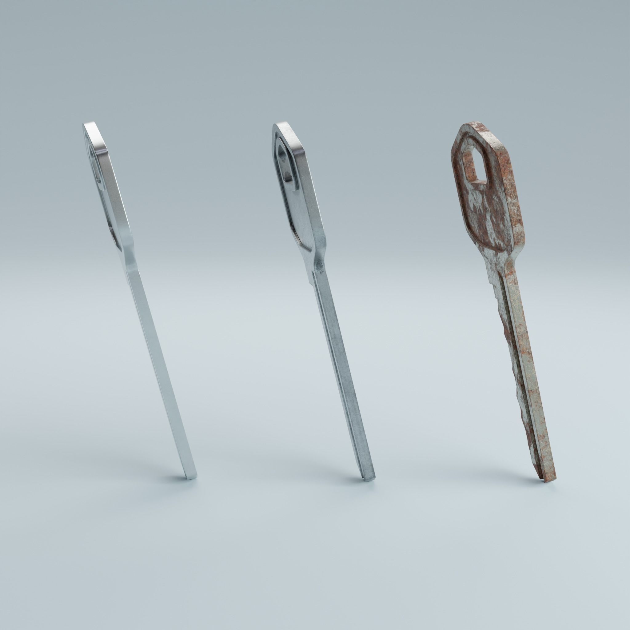 Key 6 3D model_7