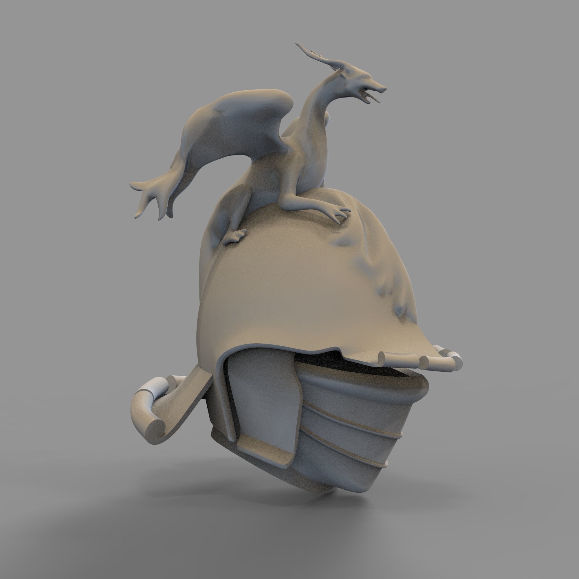 Banished Knight Elden Ring Wearable Helmet 3D print model_20