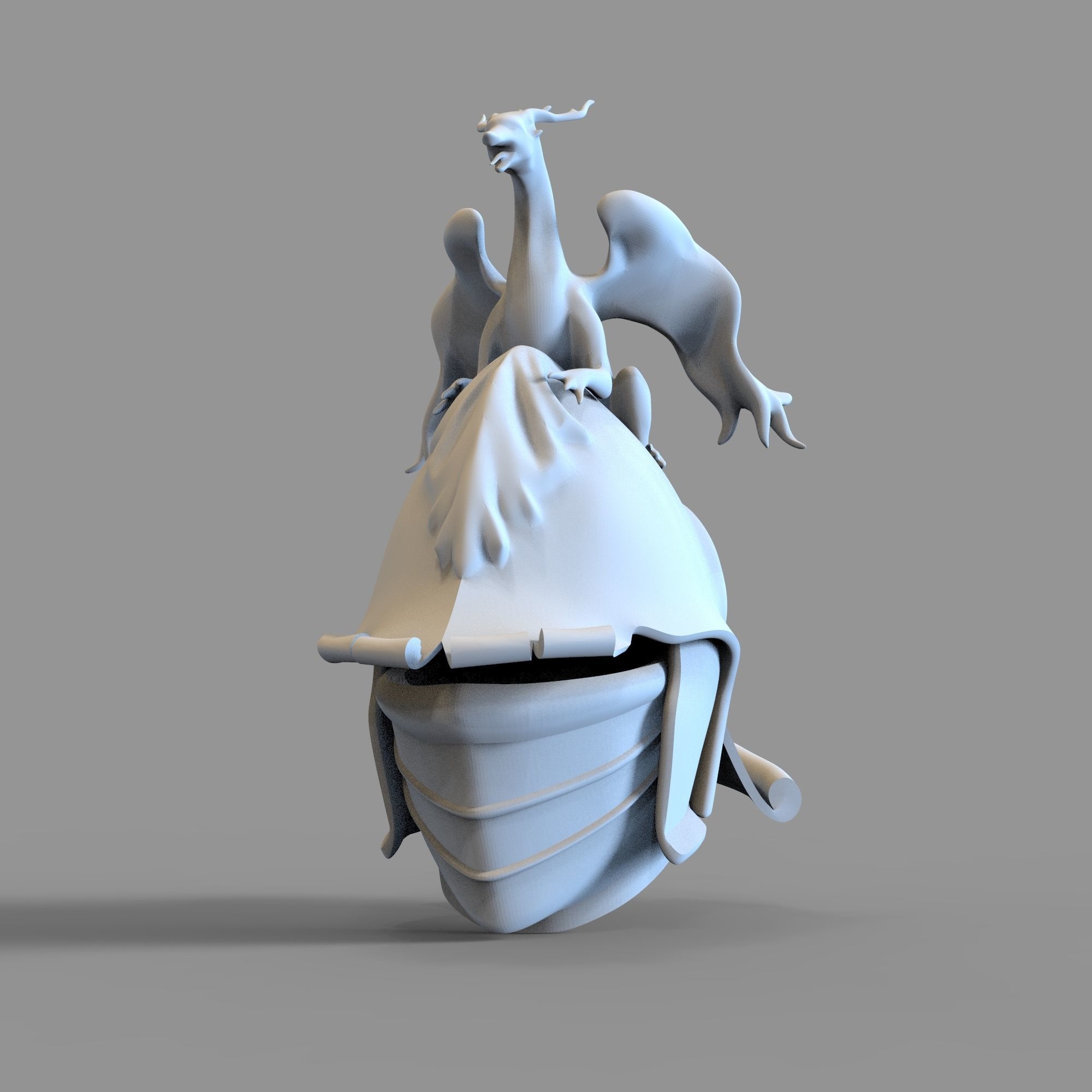 Banished Knight Elden Ring Wearable Helmet 3D print model_37