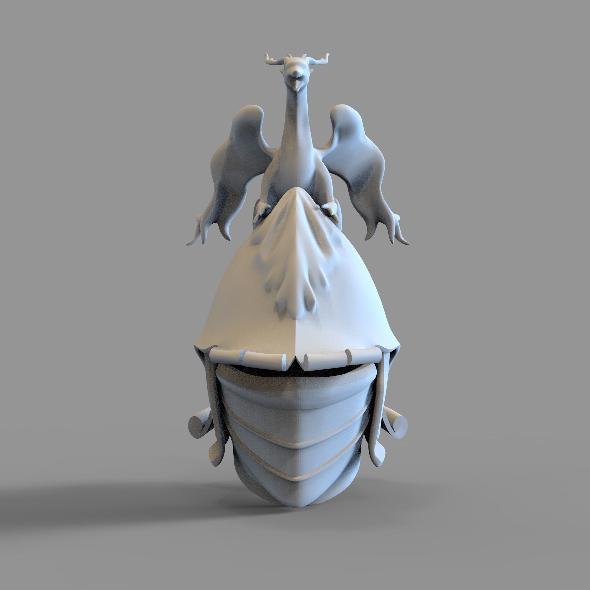 Banished Knight Elden Ring Wearable Helmet 3D print model_6