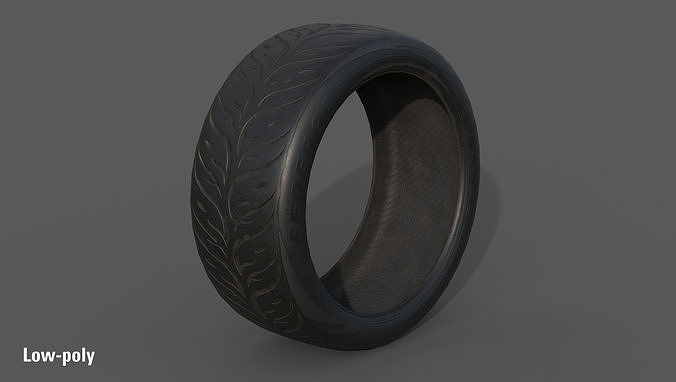 Federal 595 RS 265 35 for 18x9 Low-poly 3D model 7