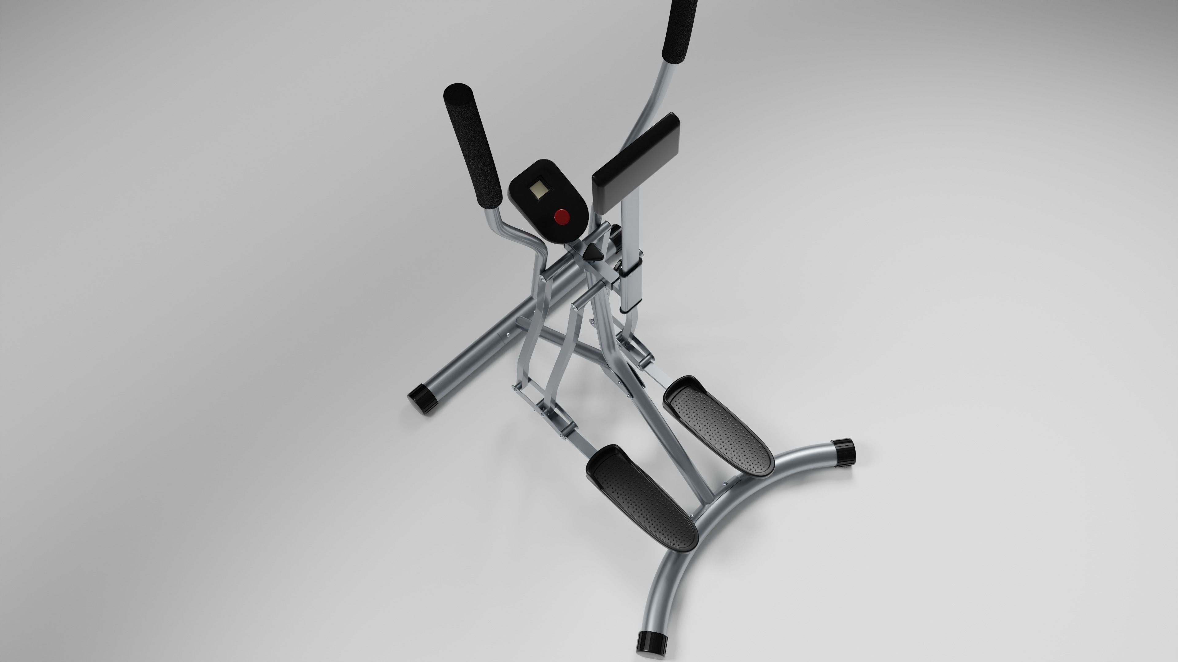AirWalker Exercise Machine 3D model_5