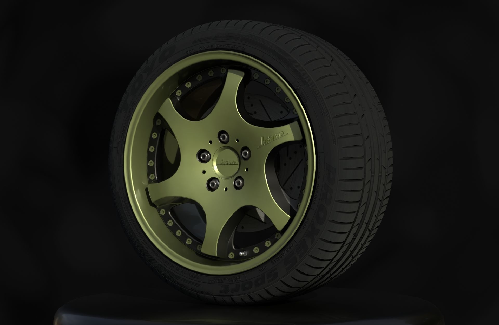 Kranze Bazreia - Game Ready - Fully Textured with Materials Low-poly 3D model_3