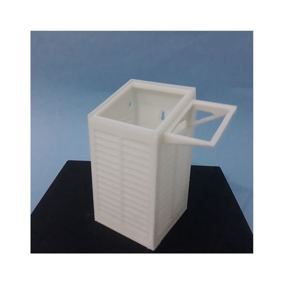 SOLAR POWERED WIFI WEATHER STATION 3D print model_2