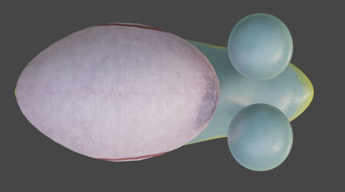 Gary From SpongeBob Free 3D model_6